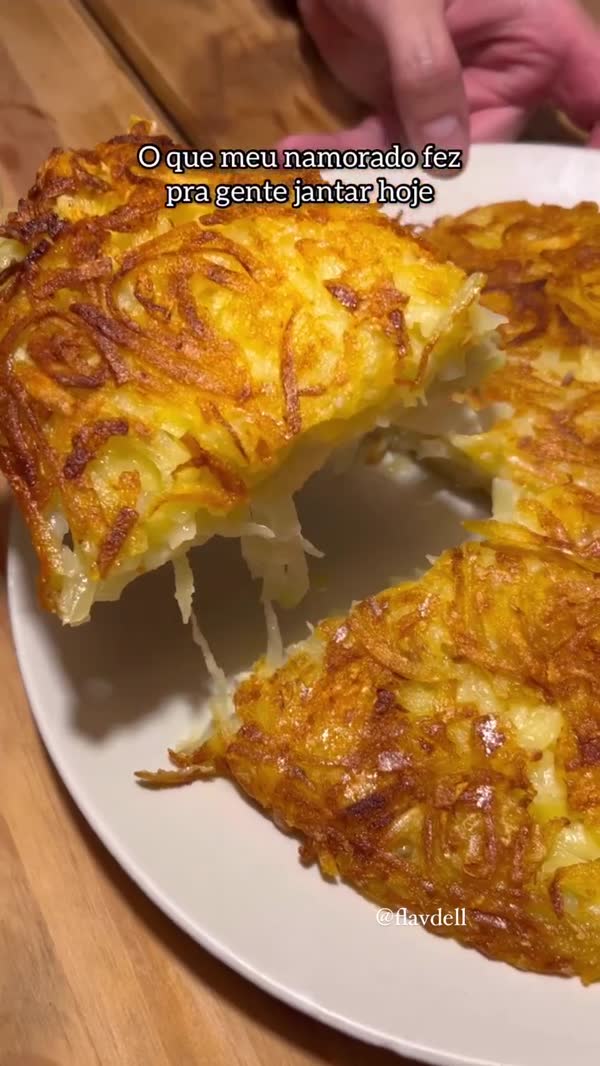 Picanha com batata rosti